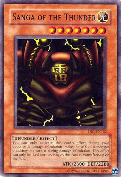 Sanga of the Thunder [DB1-EN157] Common Yu-Gi-Oh!
