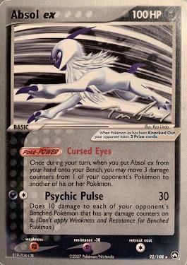 Absol ex (92/108) (Legendary Ascent - Tom Roos) [World Championships 2007] Pokémon