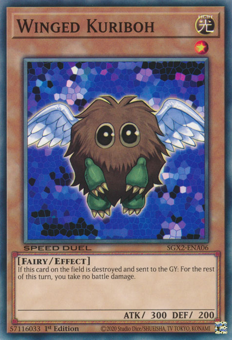 Winged Kuriboh [SGX2-ENA06] Common Yu-Gi-Oh!