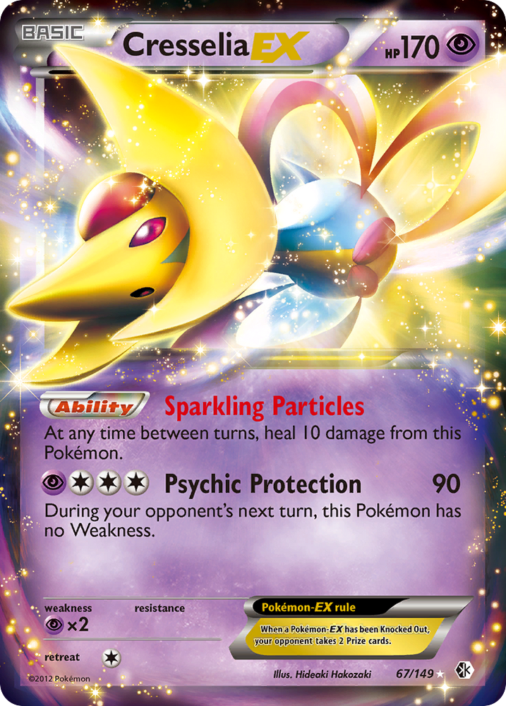 Cresselia EX (67/149) [Black & White: Boundaries Crossed] Pokémon