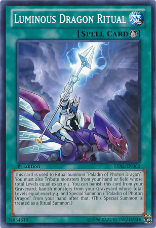Luminous Dragon Ritual [LVAL-EN062] Common Yu-Gi-Oh!