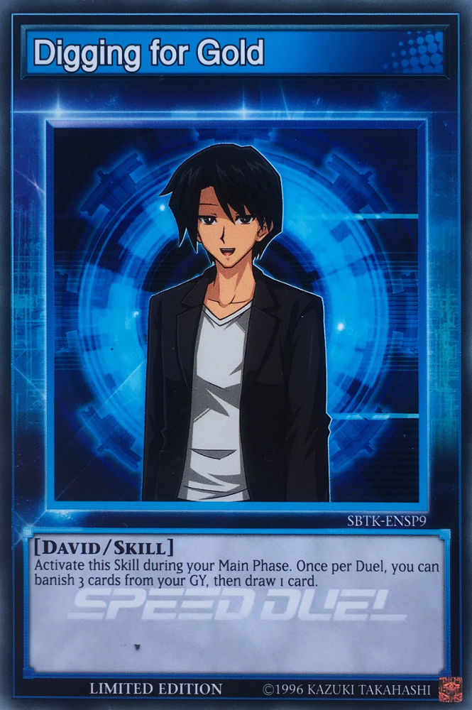 Digging for Gold [SBTK-ENSP9] Common Yu-Gi-Oh!