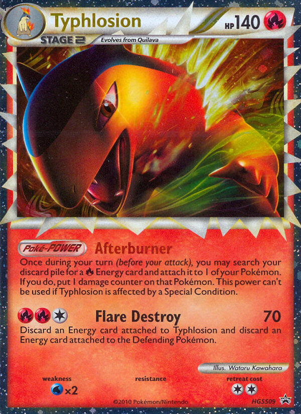 Typhlosion (HGSS09) [HeartGold & SoulSilver: Black Star Promos] Pokémon