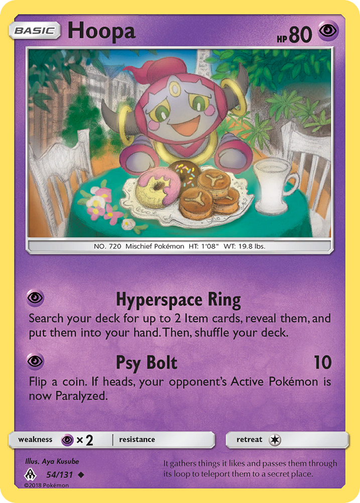 Hoopa (54/131) [Sun & Moon: Forbidden Light] Pokémon