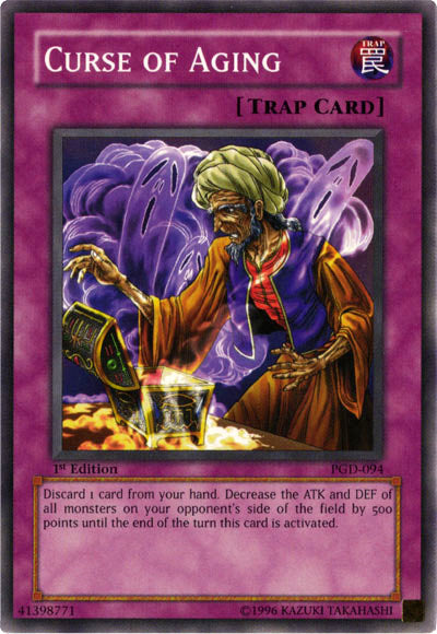 Curse of Aging [PGD-094] Common Yu-Gi-Oh!