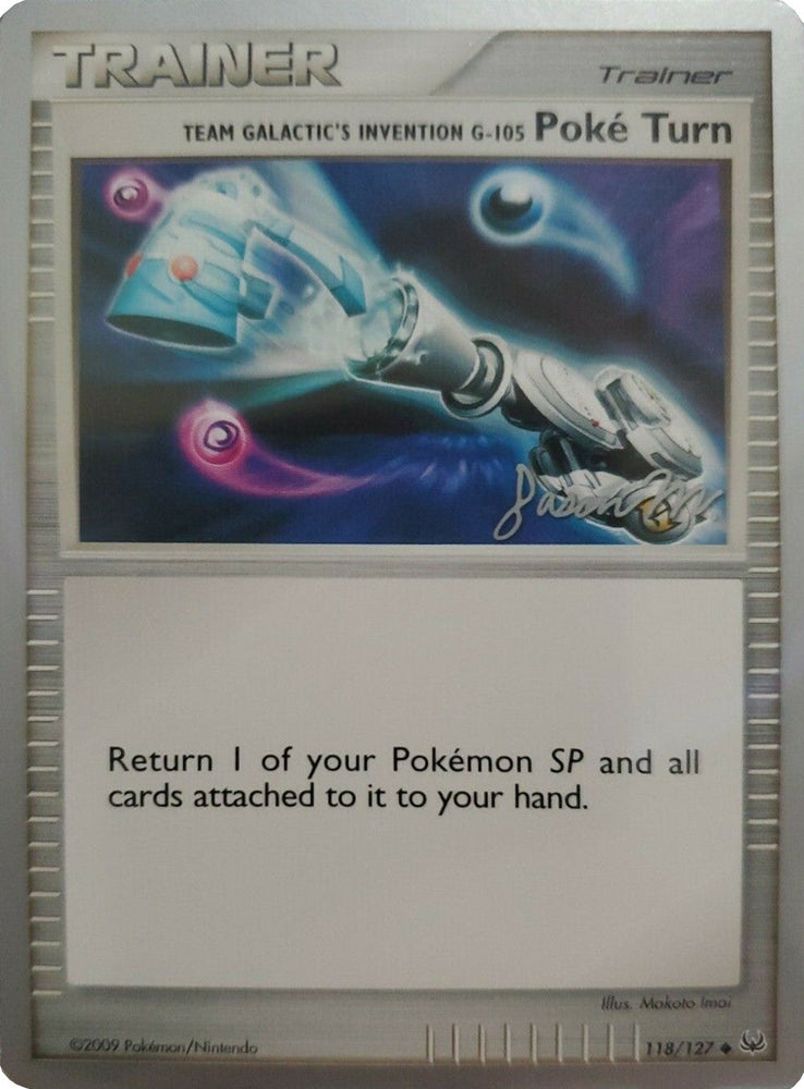 Team Galactic's Invention G-105 Poke Turn (118/127) (Queengar - Jason Martinez) [World Championships 2009] Pokémon
