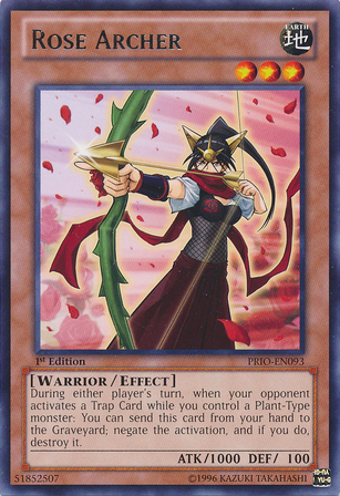 Rose Archer [PRIO-EN093] Rare Yu-Gi-Oh!