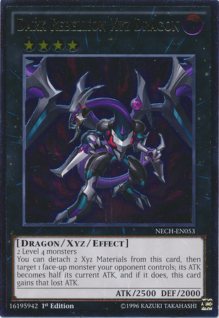Dark Rebellion Xyz Dragon [NECH-EN053] Ultimate Rare Yu-Gi-Oh!