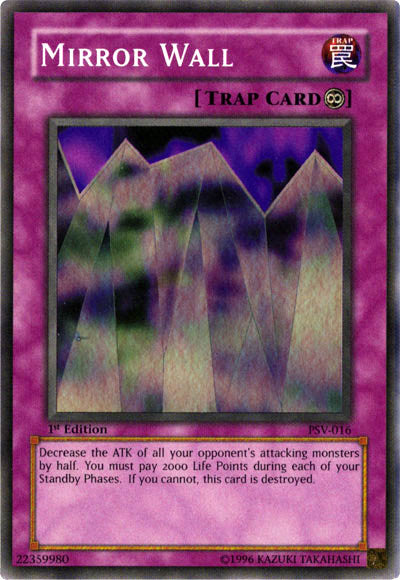 Mirror Wall [PSV-016] Super Rare Yu-Gi-Oh!