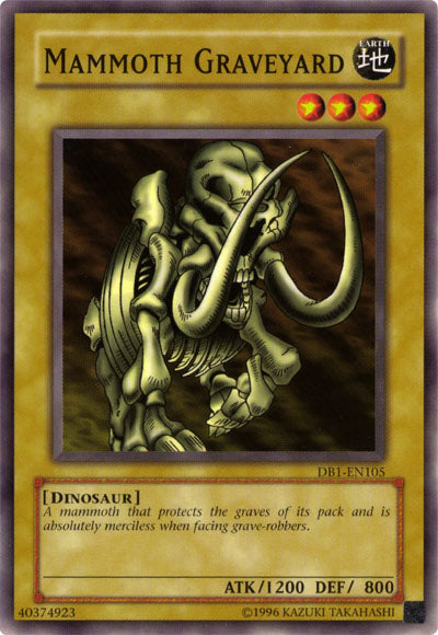 Mammoth Graveyard [DB1-EN105] Common Yu-Gi-Oh!