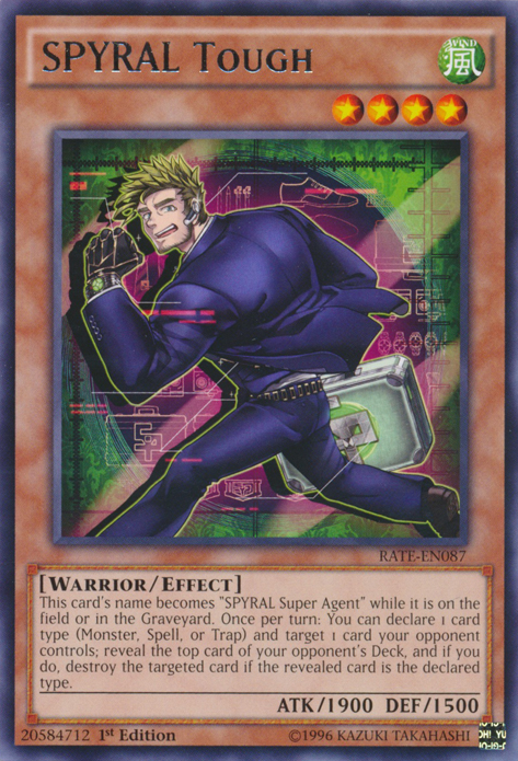 SPYRAL Tough [RATE-EN087] Rare Yu-Gi-Oh!
