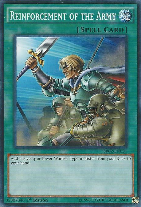 Reinforcement of the Army [SR02-EN031] Common Yu-Gi-Oh!