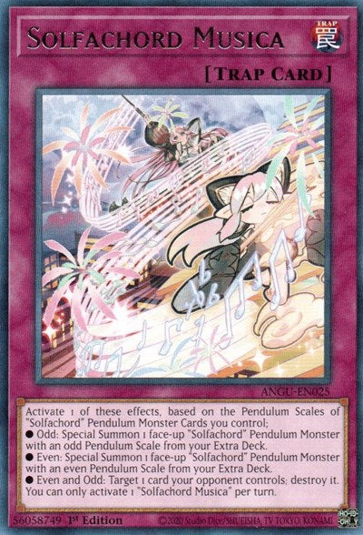 Solfachord Musica (Rare) [ANGU-EN025] Rare Yu-Gi-Oh!