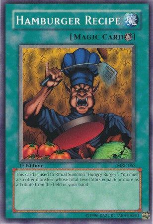 Hamburger Recipe [MRL-063] Common Yu-Gi-Oh!