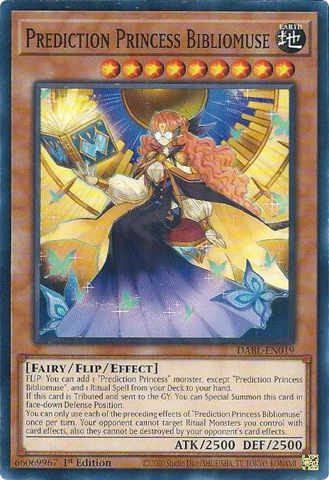 Prediction Princess Bibliomuse [DABL-EN019] Common Yu-Gi-Oh!
