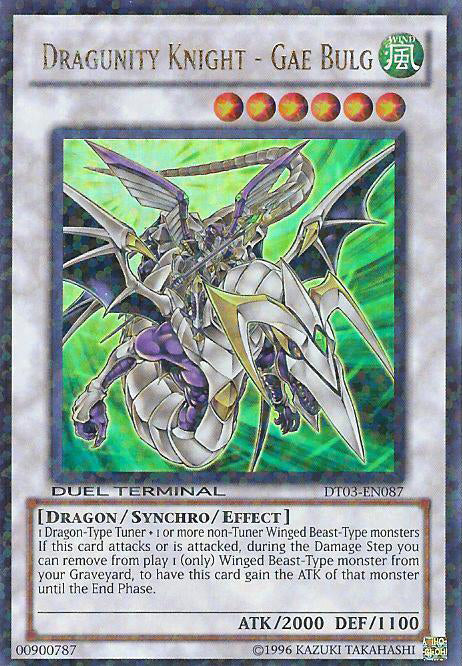 Dragunity Knight - Gae Bulg [DT03-EN087] Ultra Rare Yu-Gi-Oh!