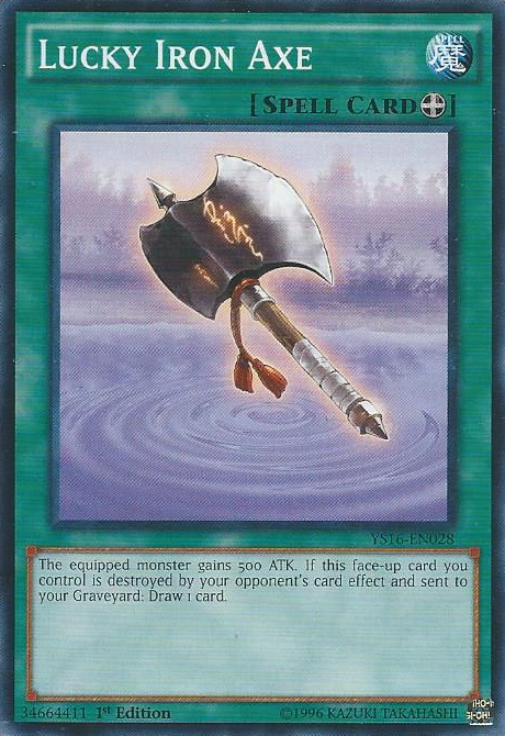 Lucky Iron Axe [YS16-EN028] Common Yu-Gi-Oh!