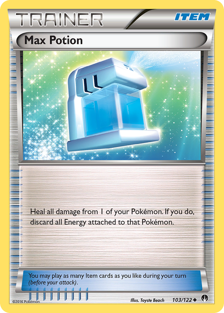 Max Potion (103/122) [XY: BREAKpoint] Pokémon
