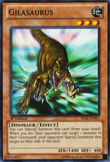 Gilasaurus [BP02-EN013] Mosaic Rare Yu-Gi-Oh!