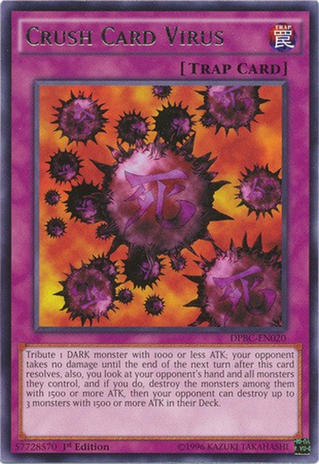 Crush Card Virus [DPBC-EN020] Rare Yu-Gi-Oh!