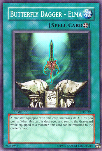 Butterfly Dagger - Elma [DCR-032] Super Rare Yu-Gi-Oh!