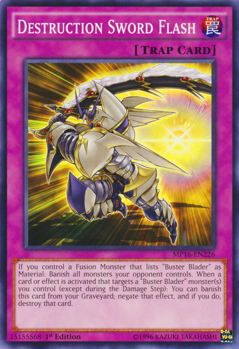 Destruction Sword Flash [MP16-EN226] Common Yu-Gi-Oh!