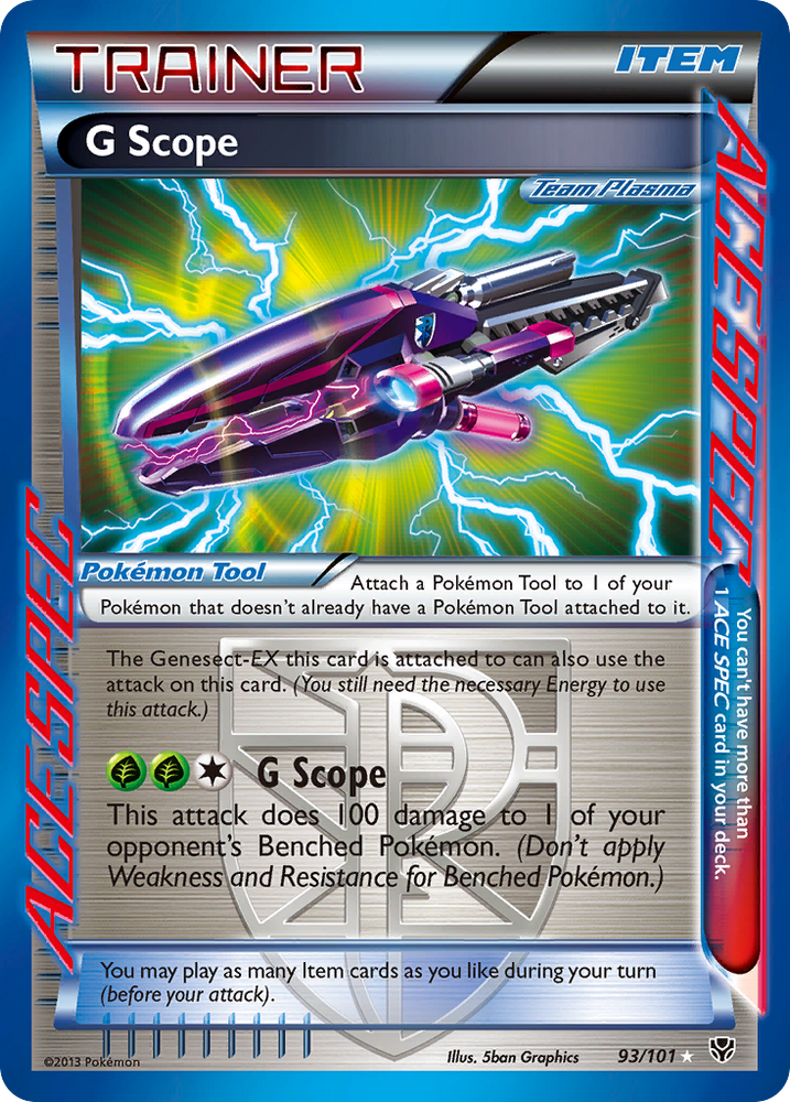 G Scope (93/101) [Black & White: Plasma Blast] Pokémon