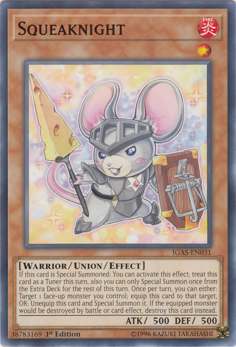 Squeaknight [IGAS-EN031] Common Yu-Gi-Oh!