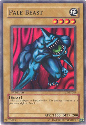 Pale Beast [MRD-047] Common Yu-Gi-Oh!
