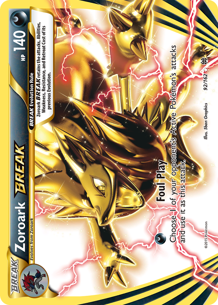 Zoroark BREAK (92/162) [XY: BREAKthrough] Pokémon