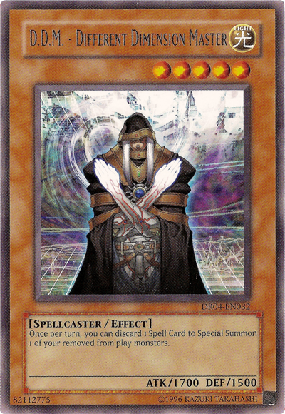 D.D.M. - Different Dimension Master [DR04-EN032] Rare Yu-Gi-Oh!