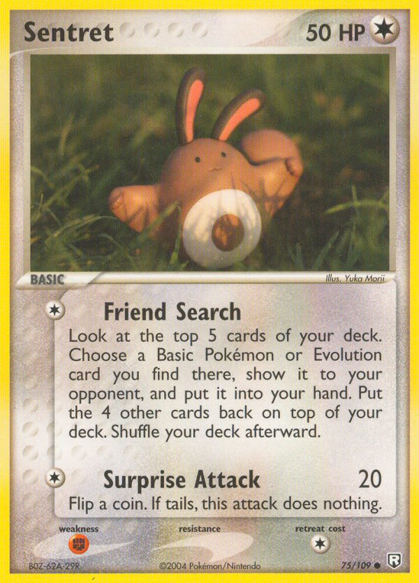 Sentret (75/109) [EX: Team Rocket Returns] Pokémon