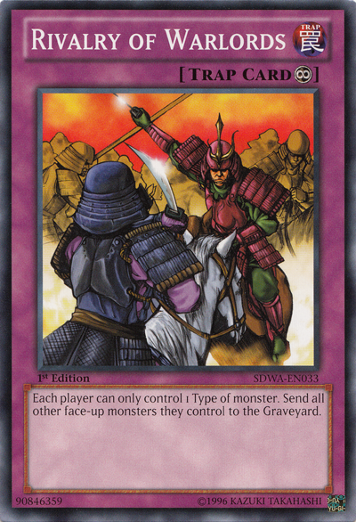 Rivalry of Warlords [SDWA-EN033] Common Yu-Gi-Oh!