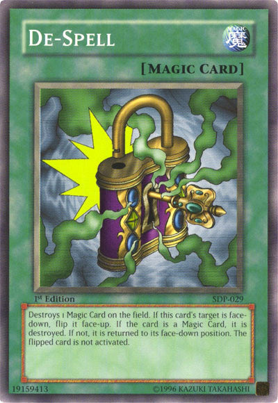 De-Spell [SDP-029] Common Yu-Gi-Oh!