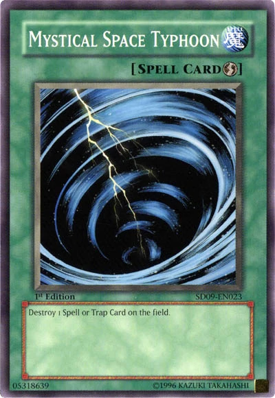 Mystical Space Typhoon [SD09-EN023] Common Yu-Gi-Oh!