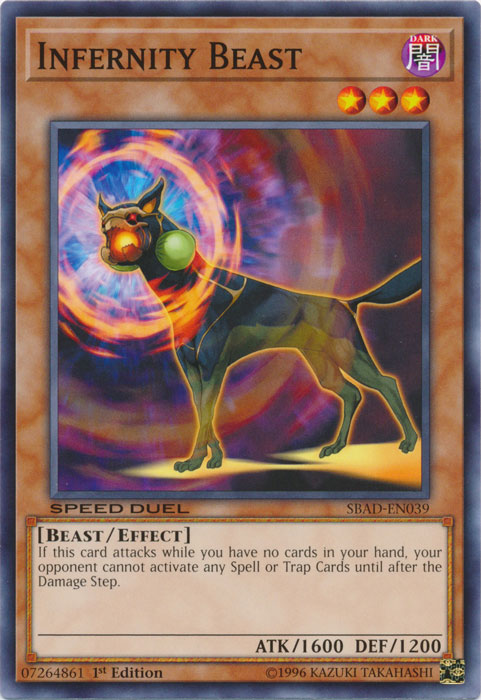 Infernity Beast [SBAD-EN039] Common Yu-Gi-Oh!