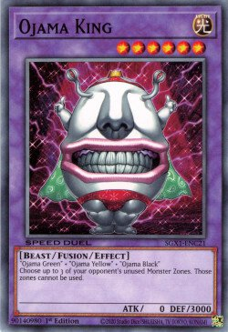 Ojama King [SGX1-ENC21] Common Yu-Gi-Oh!
