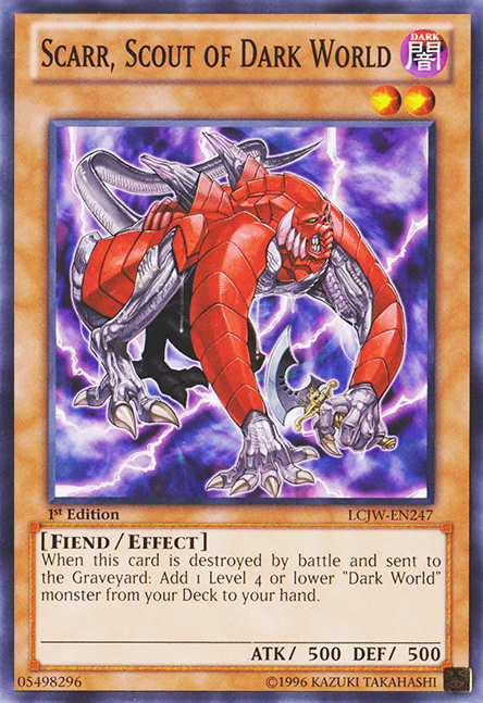 Scarr, Scout of Dark World [LCJW-EN247] Common Yu-Gi-Oh!
