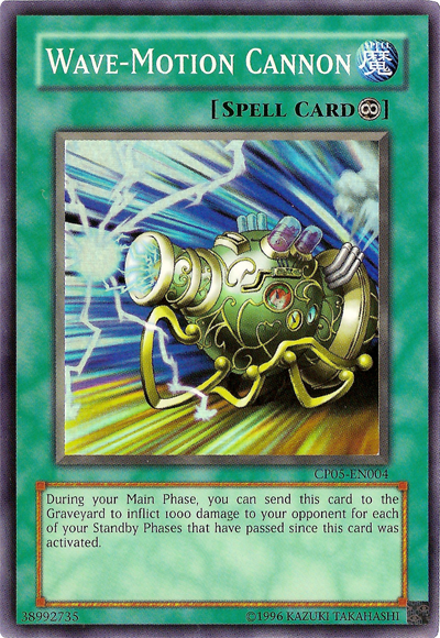 Wave-Motion Cannon [CP05-EN004] Super Rare Yu-Gi-Oh!