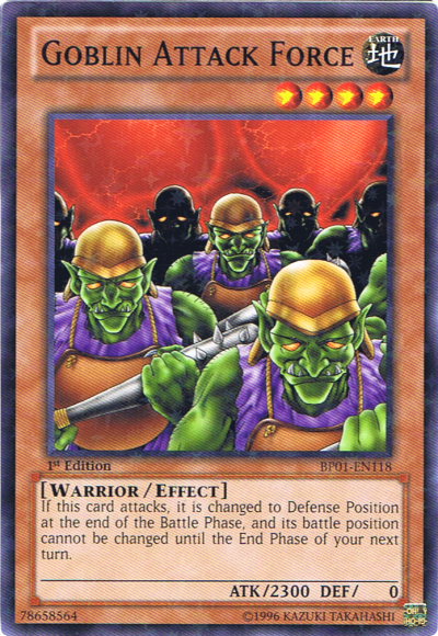 Goblin Attack Force [BP01-EN118] Starfoil Rare Yu-Gi-Oh!