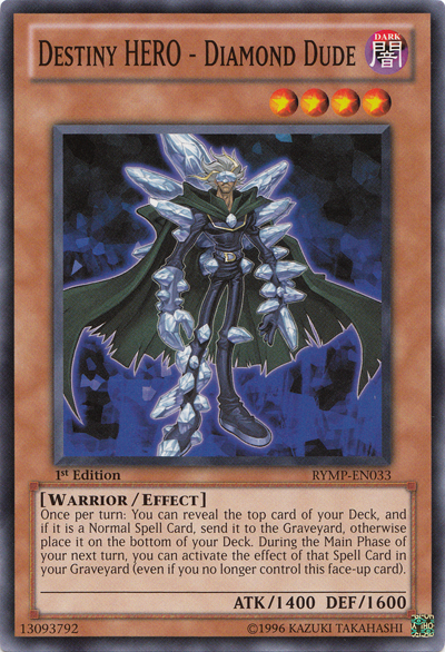Destiny HERO - Diamond Dude [RYMP-EN033] Common Yu-Gi-Oh!