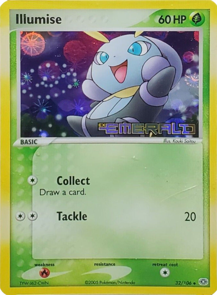 Illumise (32/106) (Stamped) [EX: Emerald] Pokémon