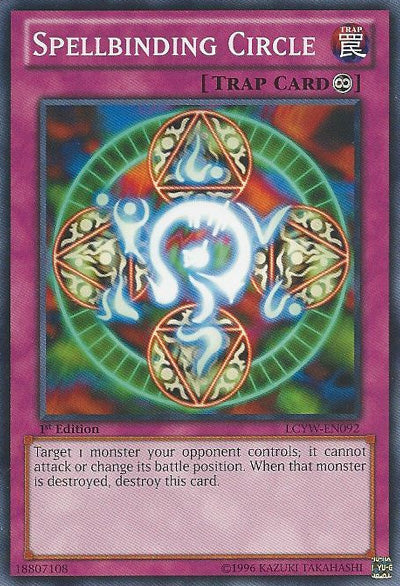 Spellbinding Circle [LCYW-EN092] Common Yu-Gi-Oh!