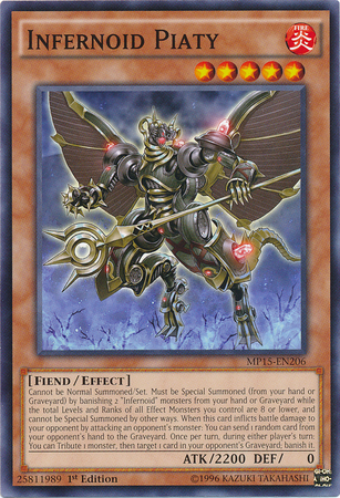 Infernoid Piaty [MP15-EN206] Common Yu-Gi-Oh!