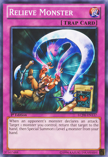 Relieve Monster [LCJW-EN137] Common Yu-Gi-Oh!