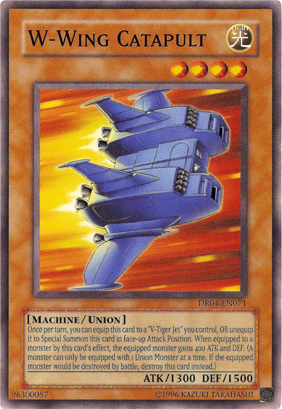 W-Wing Catapult [DR04-EN071] Common Yu-Gi-Oh!