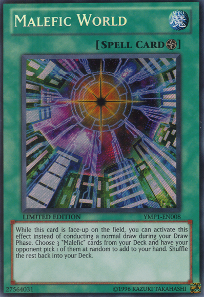 Malefic World [YMP1-EN008] Secret Rare Yu-Gi-Oh!