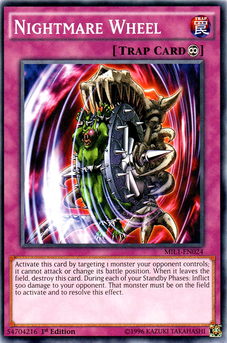 Nightmare Wheel [MIL1-EN024] Common Yu-Gi-Oh!