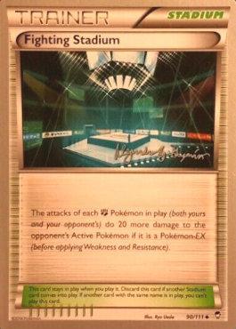 Fighting Stadium (90/111) (Primal Groudon - Alejandro Ng-Guzman) [World Championships 2015] Pokémon