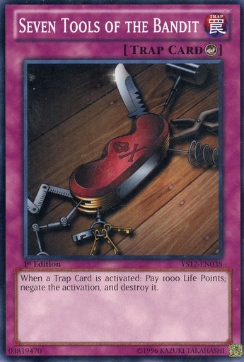 Seven Tools of the Bandit [YS12-EN038] Common Yu-Gi-Oh!